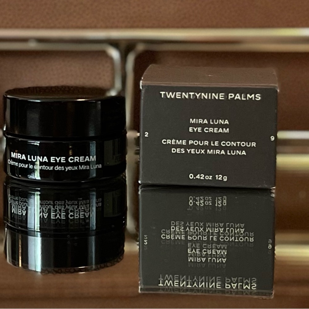 NEW TWENTYNINE PALMS MIRA LUNA RETINOL CERAMIDES CLEAN BEAUTY EYE CREAM .42 OZ